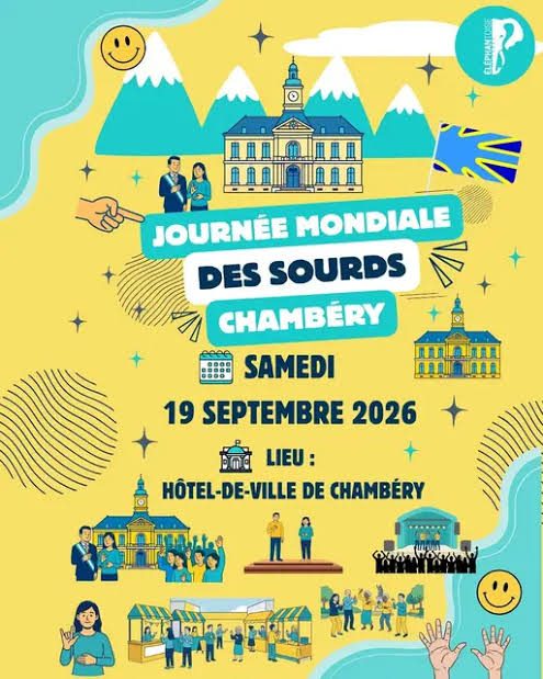 Journée mondiale des sourds à Chambéry